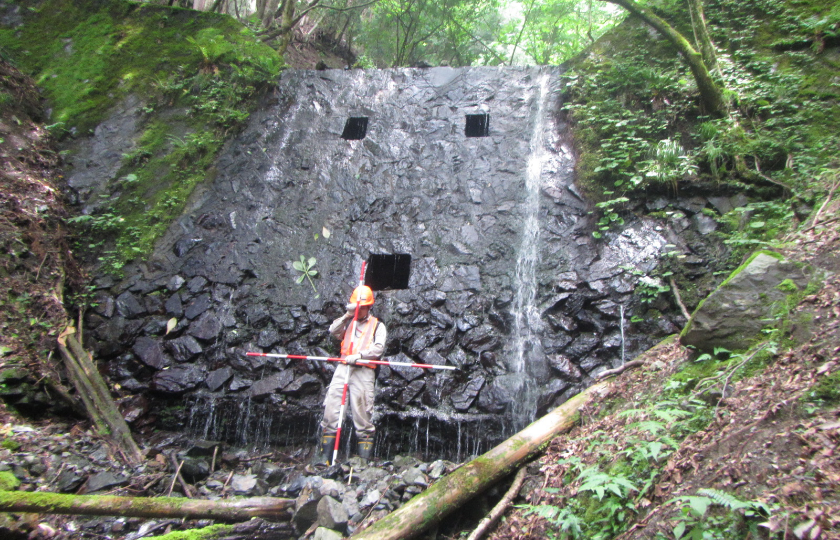 堰堤基礎の洗堀