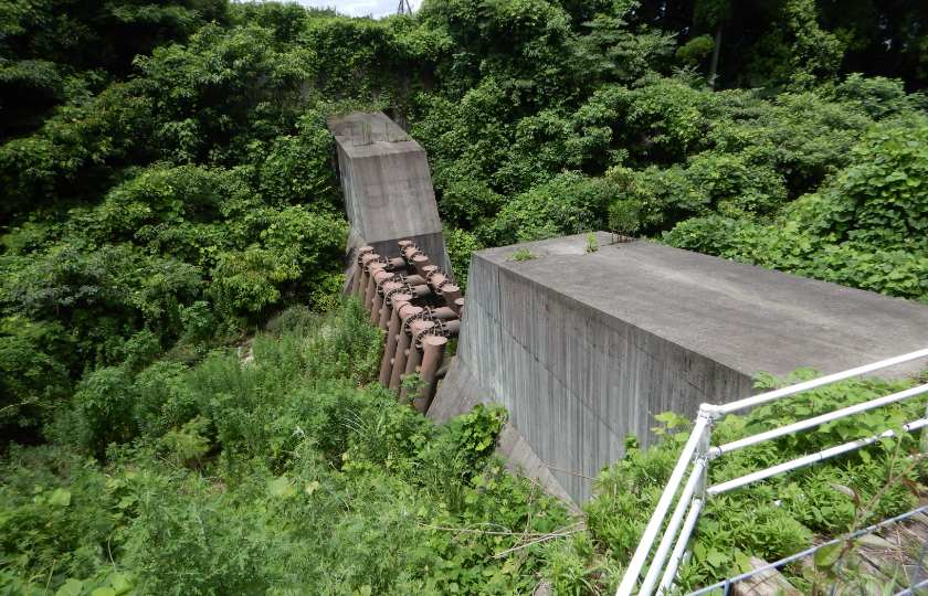 砂防治山連携した治山ダム