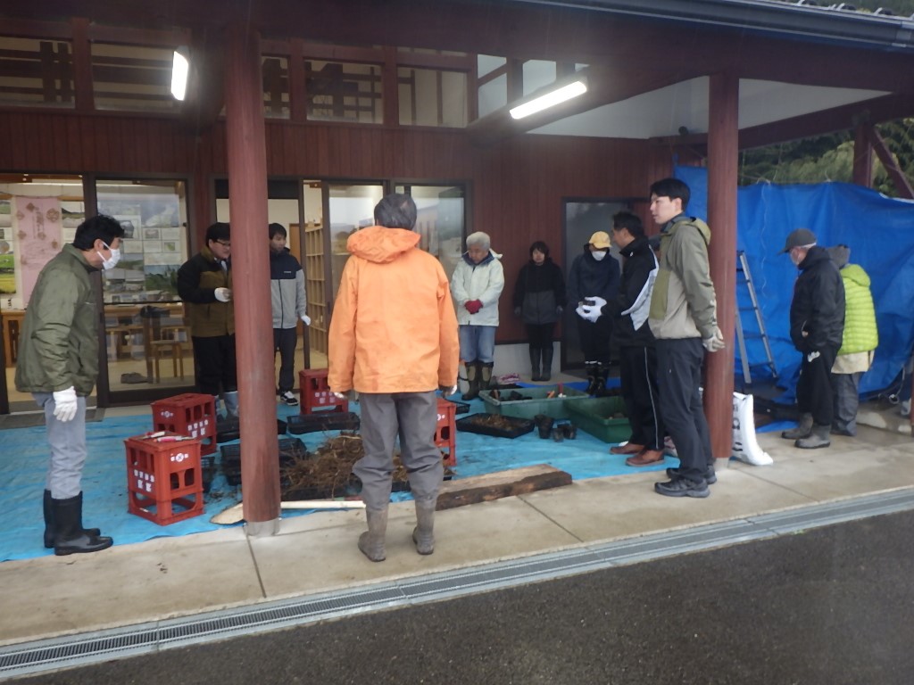 作業の様子