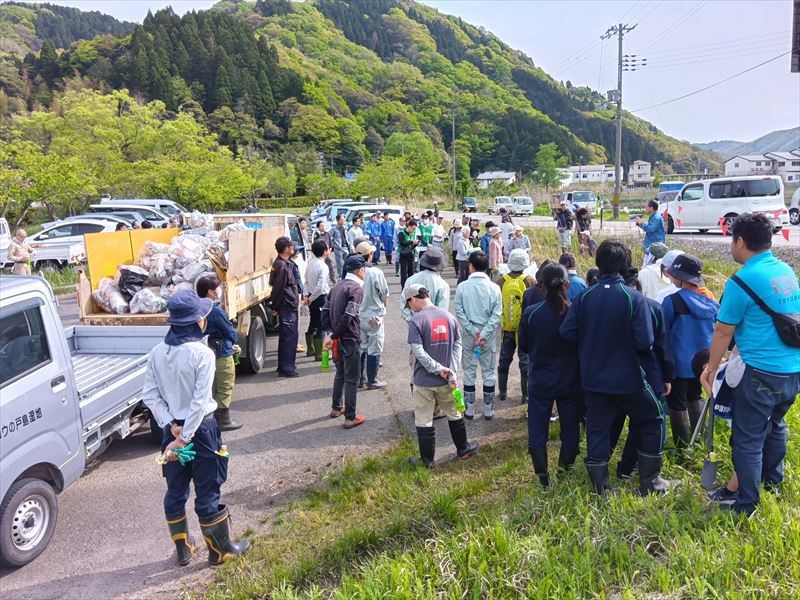 作業の様子