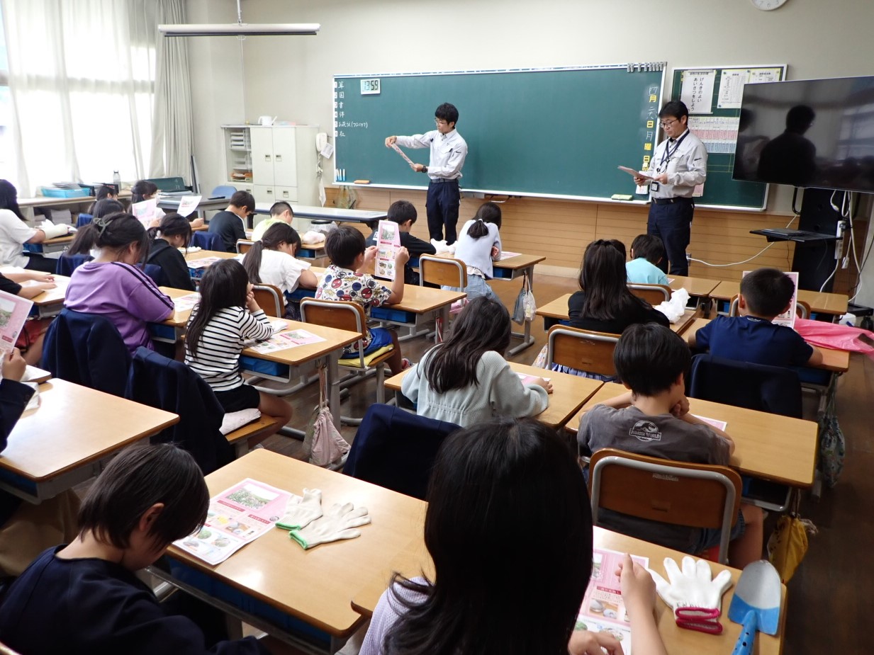 作業の様子