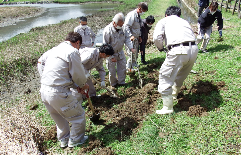 2022年4月16日 豊岡市の生物多様性に関連するボランティア活動