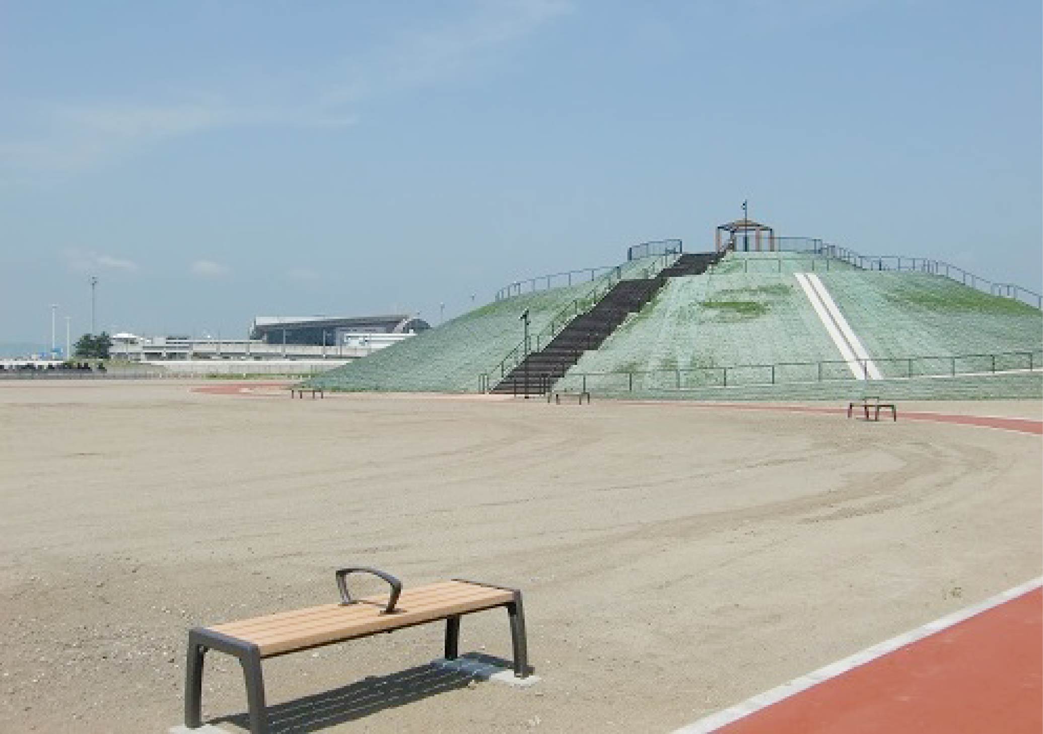 一時避難機能を備えた防災公園設計（宮城県内）